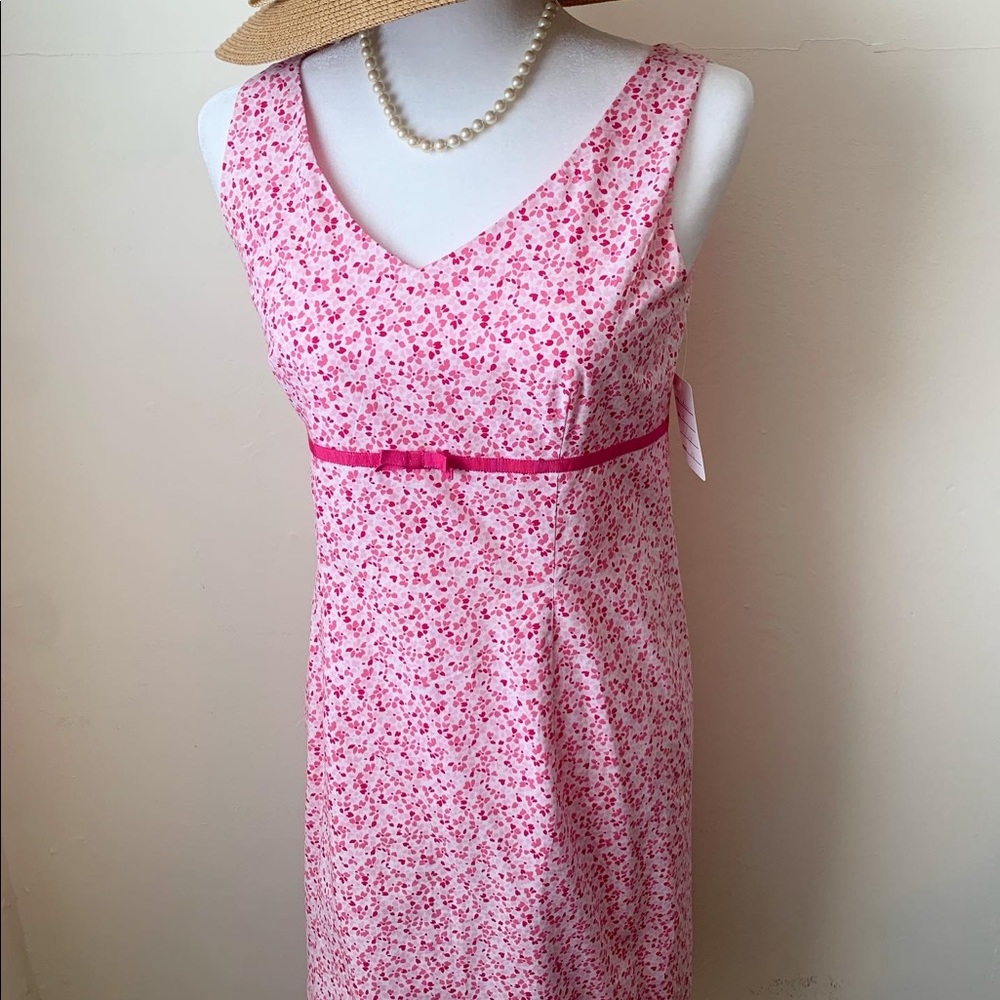 Lord & Taylor Pink floral dress